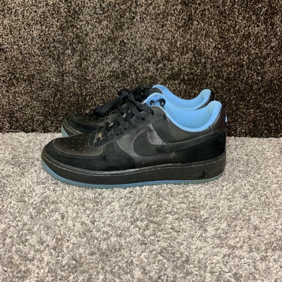 black and blue air force 1 low